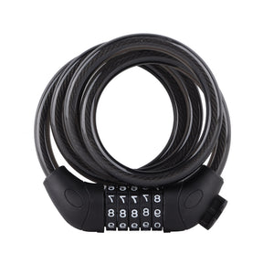 JOYOR 5 Dial-Up Combination Cable Bike Lock, 1.2m X 12mm