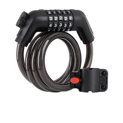 JOYOR 5 Dial-Up Combination Cable Bike Lock, 1.2m X 12mm